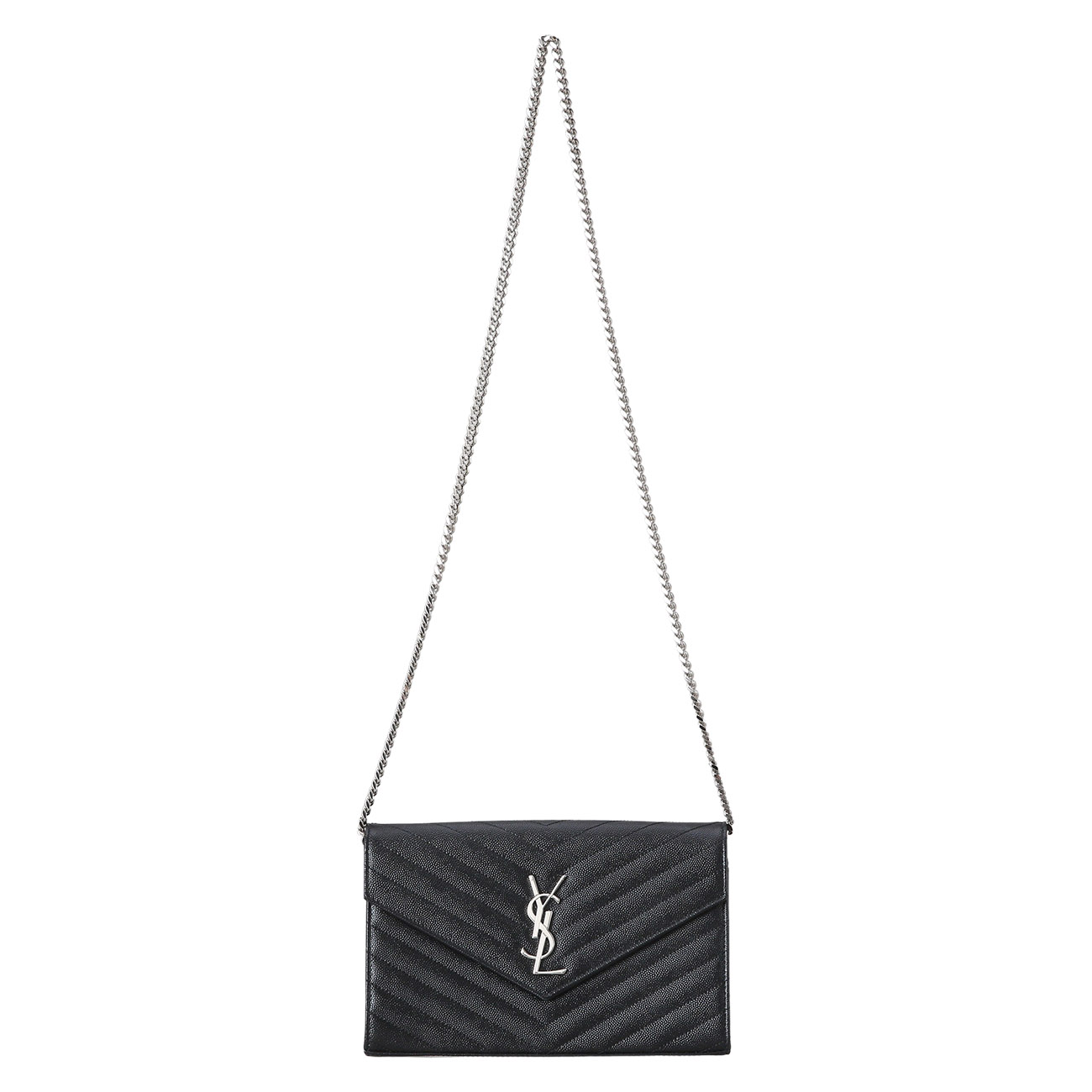 Yves Saint Laurent(USED)생로랑 377828 모노그램 마틀라세 WOC